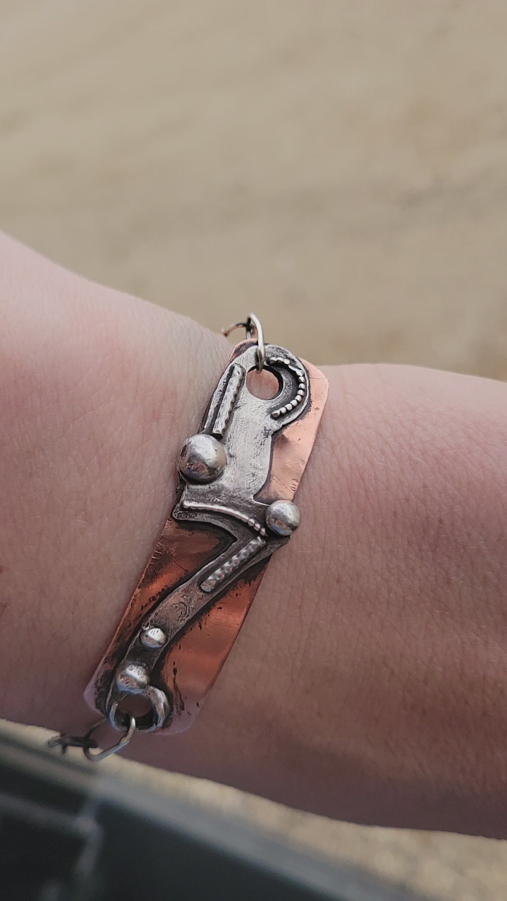 "7 Shank" Chain Bracelet