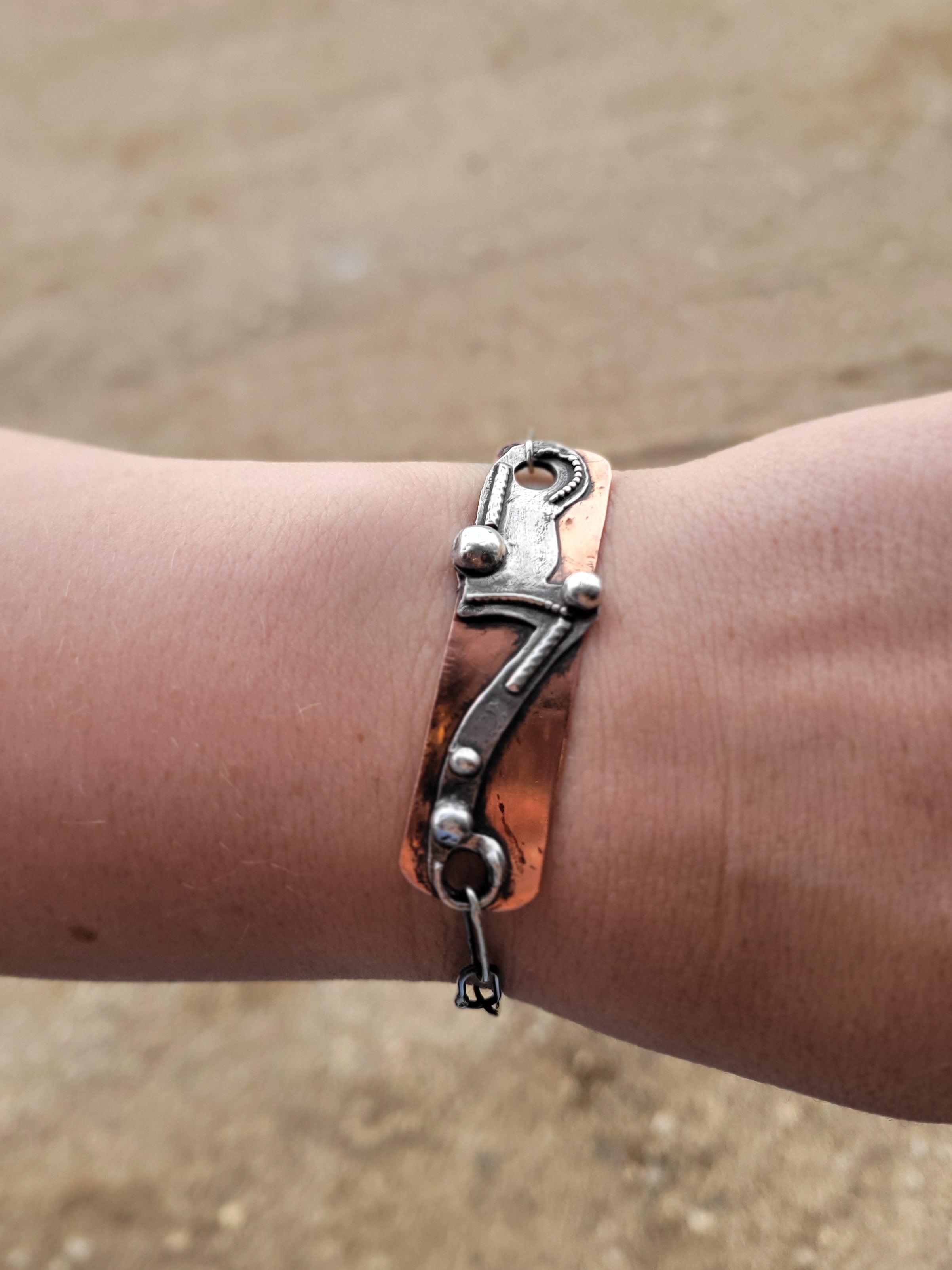 "7 Shank" Chain Bracelet